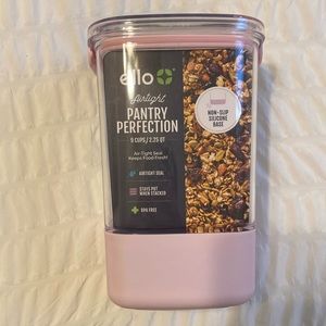 Ello Pantry Pink Containers
